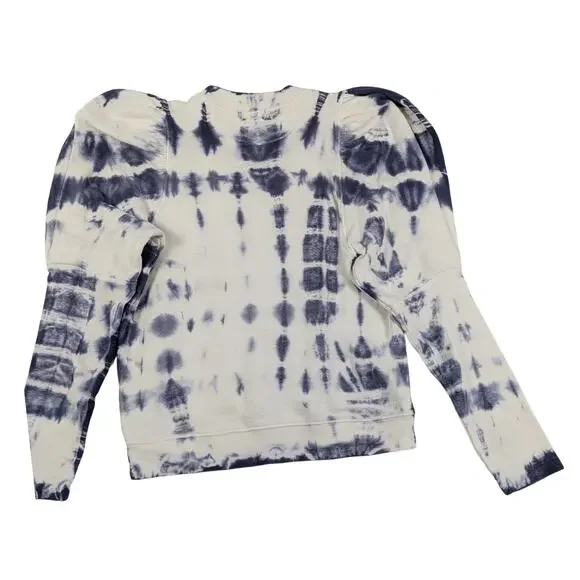 Ulla Johnson Philo Puff Sleeve Tie Dye Sweatshirt Size Large - Picture 2 of 8